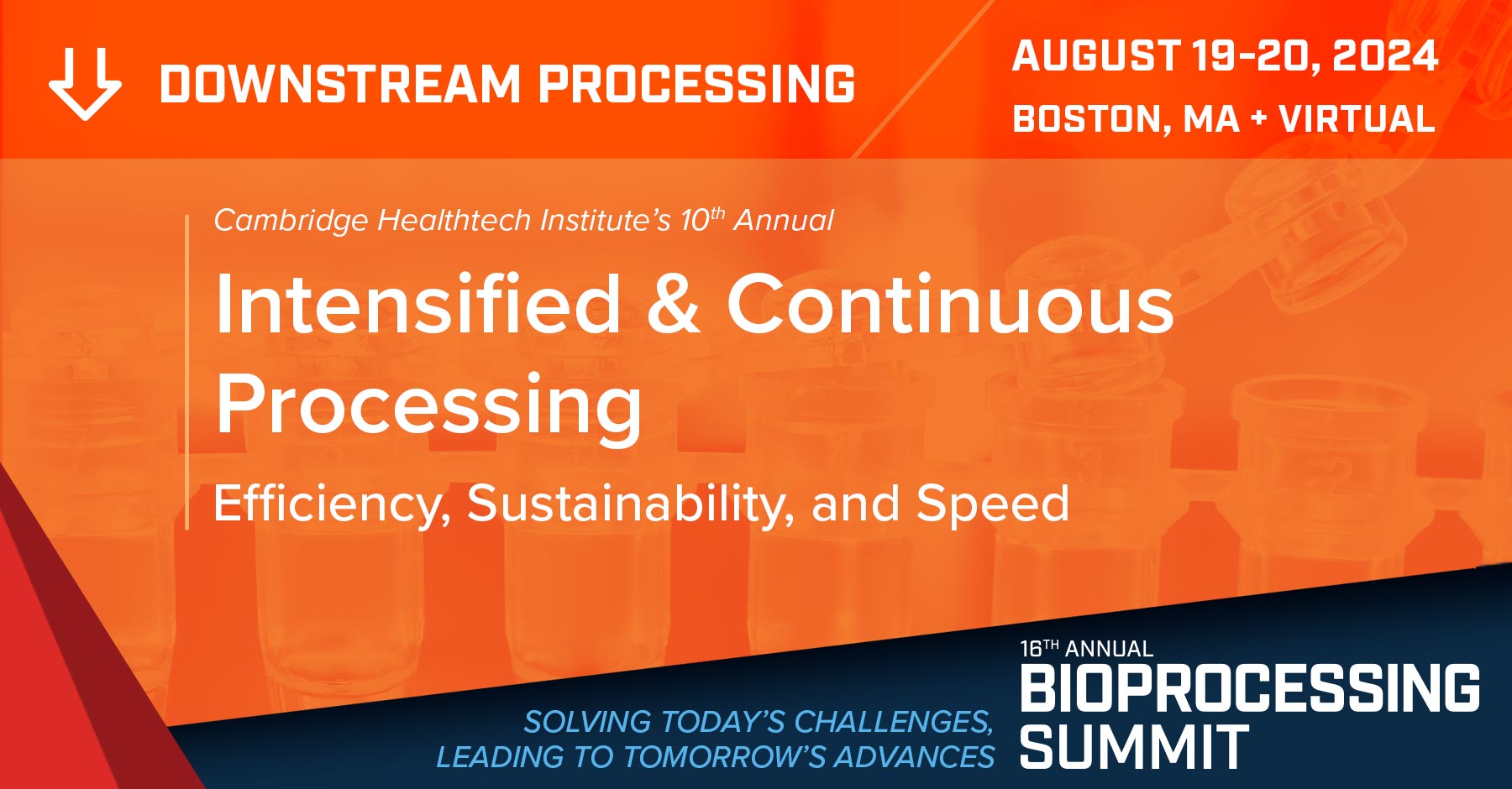 Intensified and Continuous Bioprocessing The Bioprocessing Summit